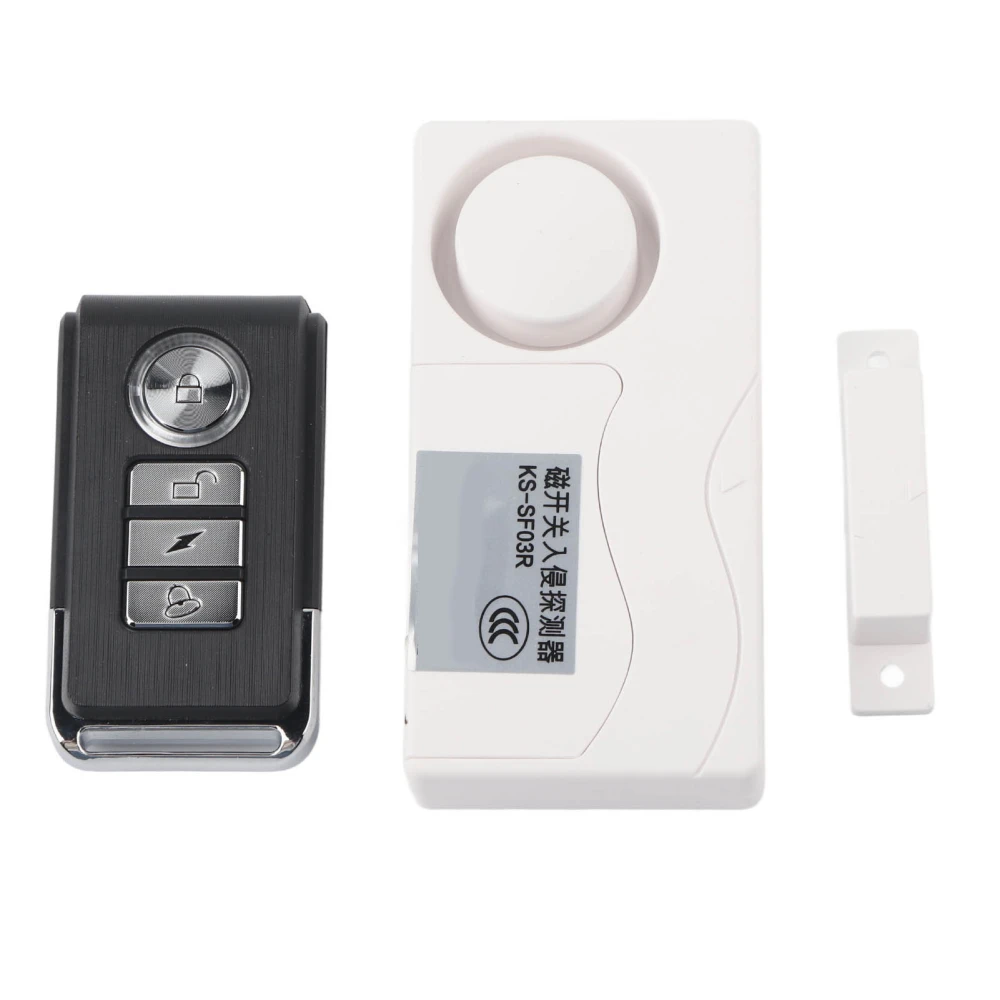 Door Window Magnetic Contacts Set Wireless Sensor Detector Switch with Remote Controller