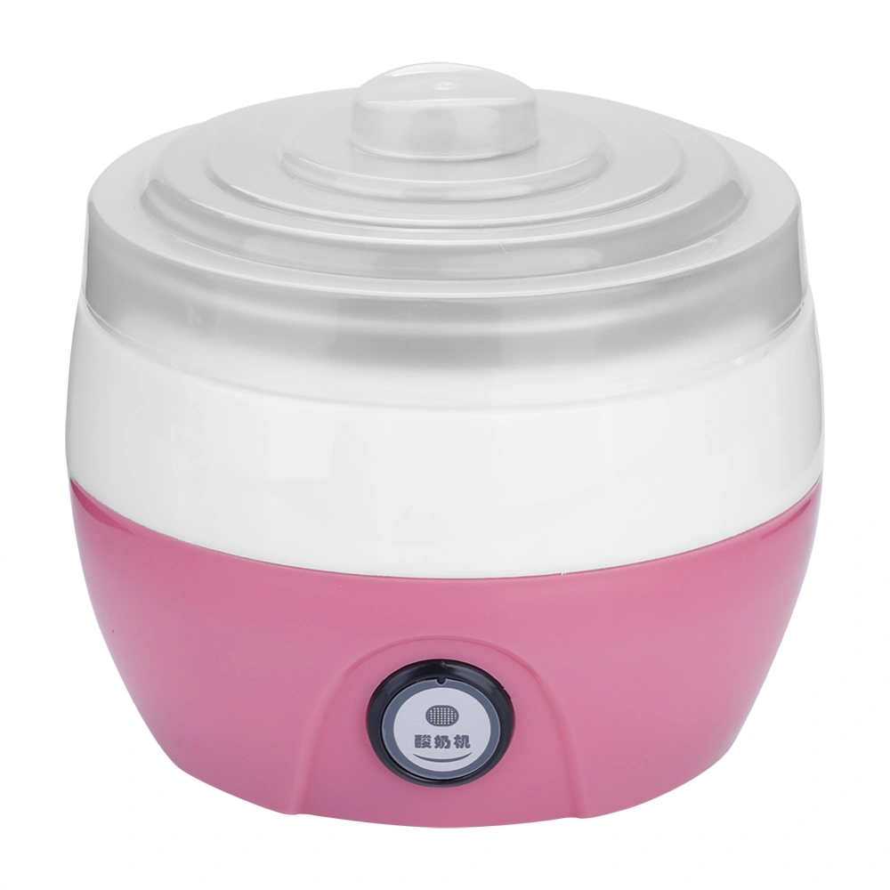 1L Household Electric Automatic Yogurt Yoghurt Maker Stainless Steel Inner Container (Pink)