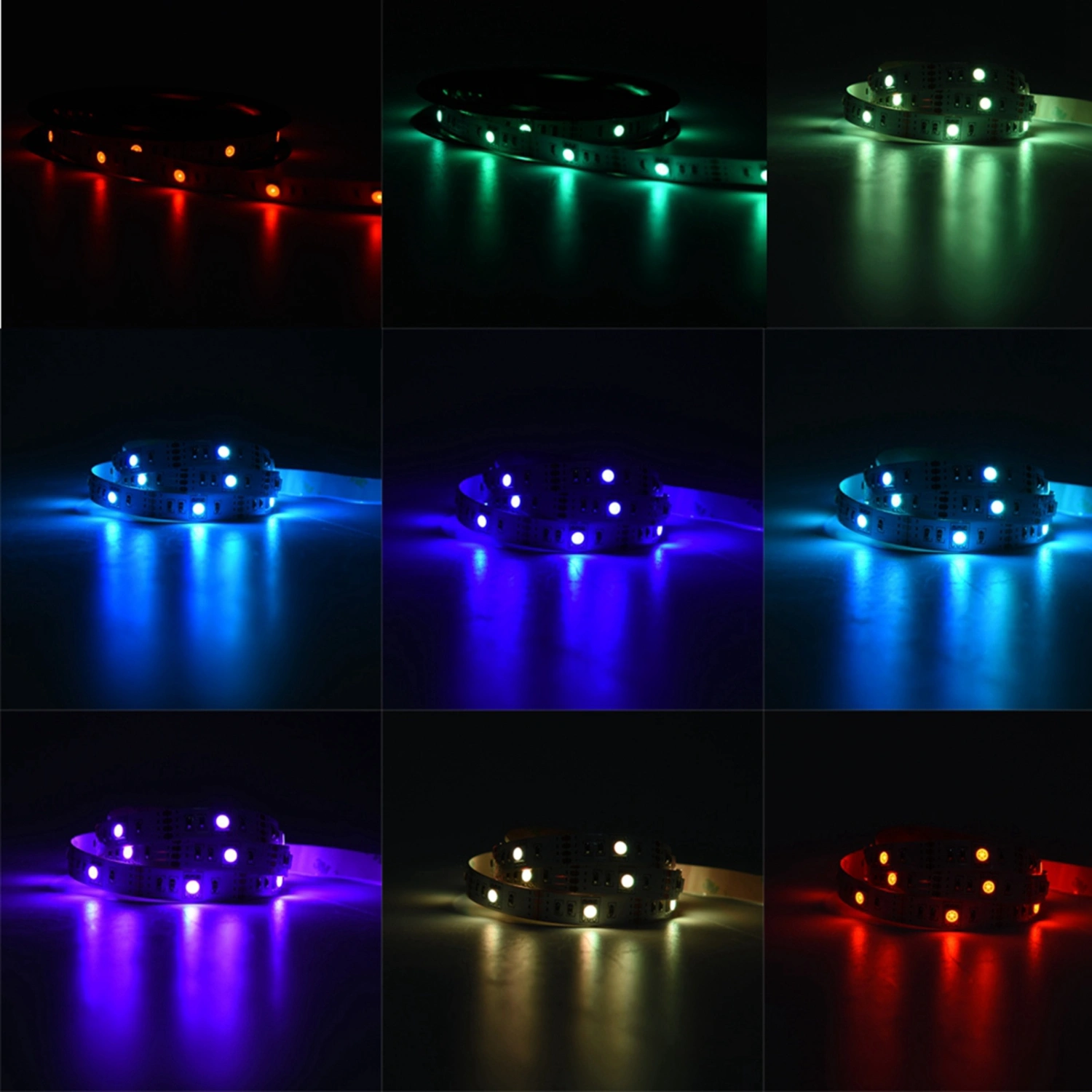 DC 5V USB Led Strip 5050 RGB Flexible LED for TV Backgrounds Light 1m 30 Led