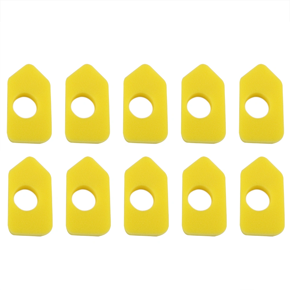 10PCS Air Filter Yellow Foam Replacement For 986434