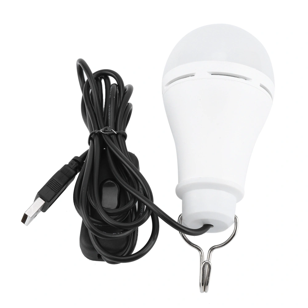 Outdoor Portable USB LED Light Bulb Dimmable Night Lamp for Camping Emergency