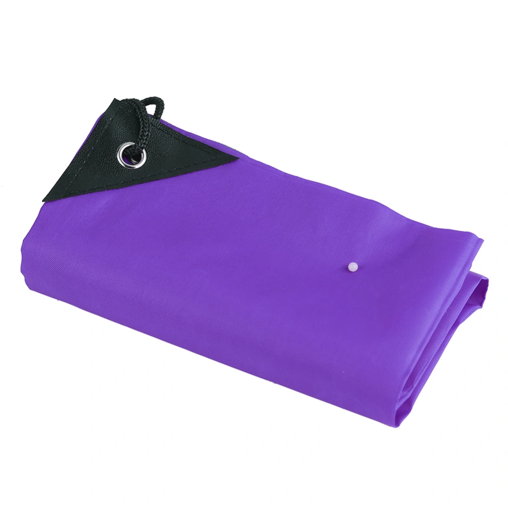 Waterproof Drawstring Backbag Outdoor Travel Sports Gym Storage Bag for Men and Women(Purple)