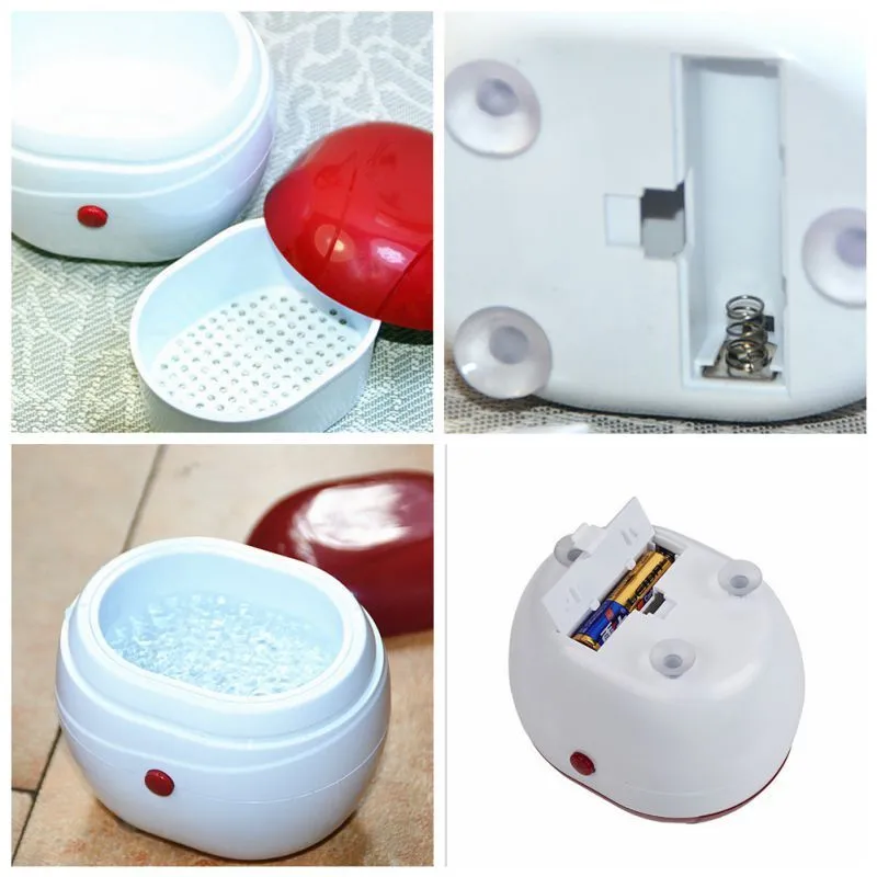 Ultrasonic Mini Cleaner Jewelry Glasses Watch Denture Cleaner