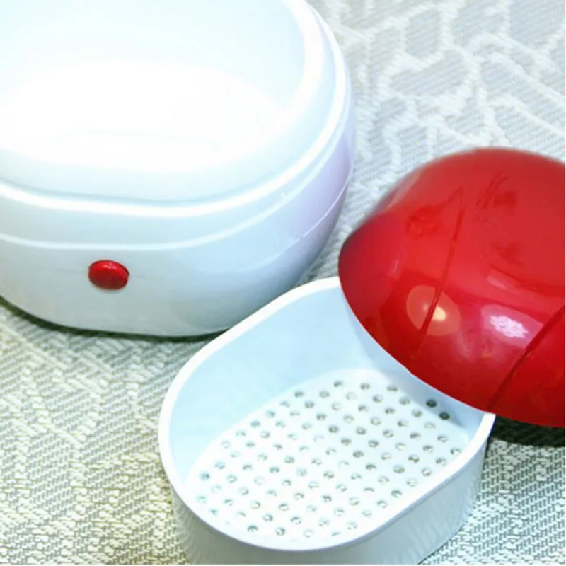 Ultrasonic Mini Cleaner Jewelry Glasses Watch Denture Cleaner