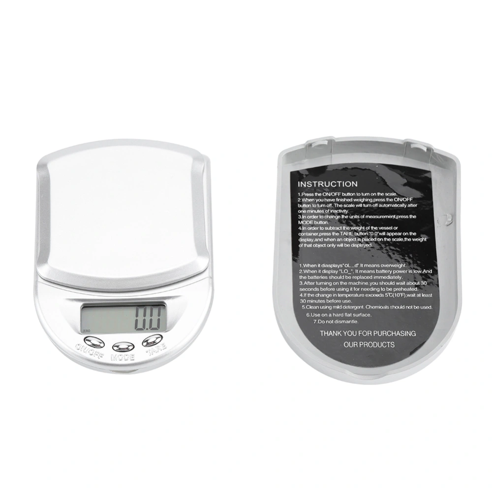 500/0.1g Portable High Precision Kitchen Scales Novel Mini Counting Electronic Measuring Tools