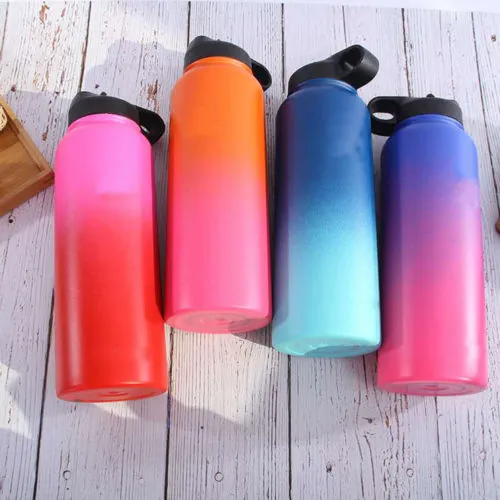 Sports Water Bottle Stainless Steel Leak-Proof Travel Outdoor Cup