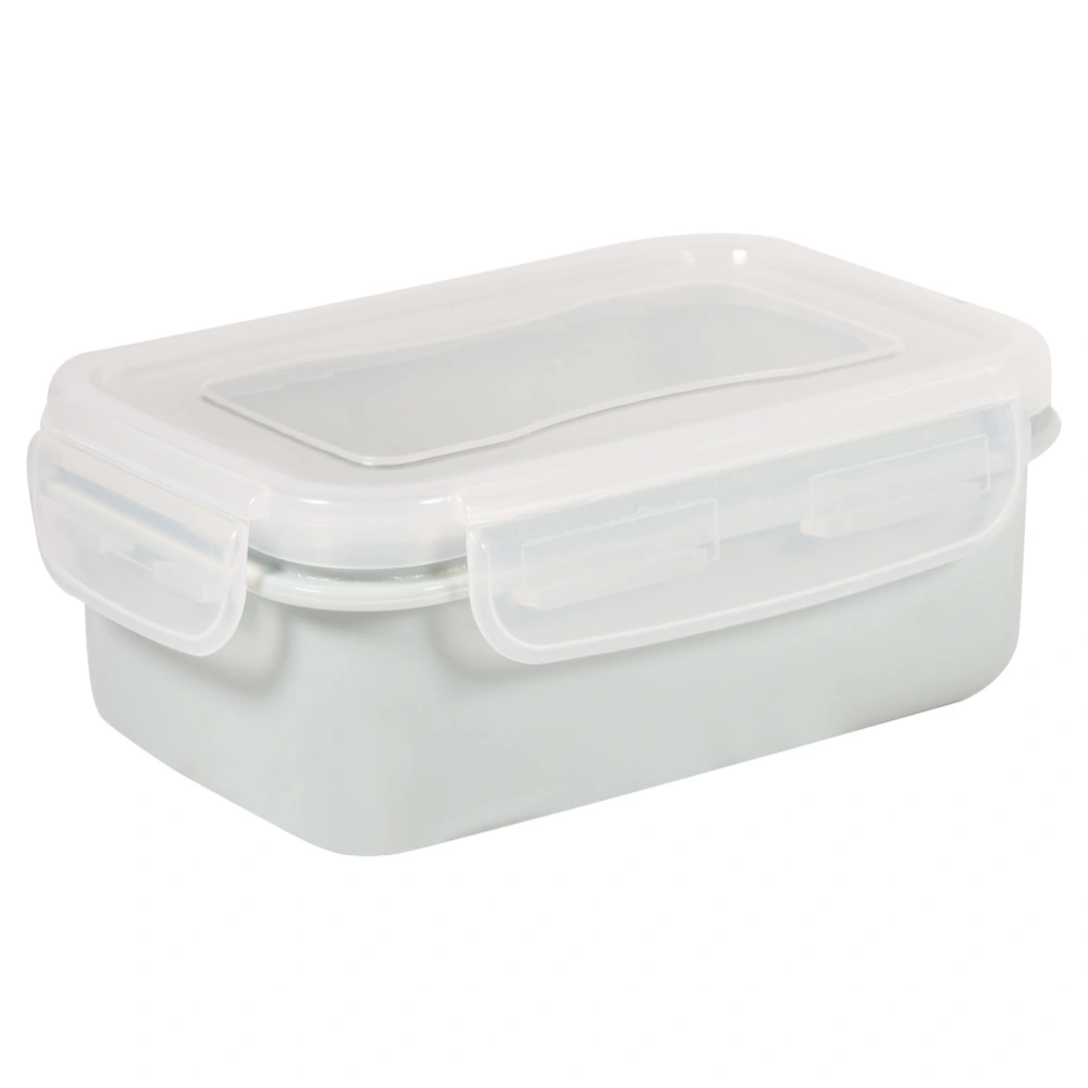 1Pc Home Kitchen Fridge Plastic Food Storage Container Sealing Box Case (Rectangle Blue)