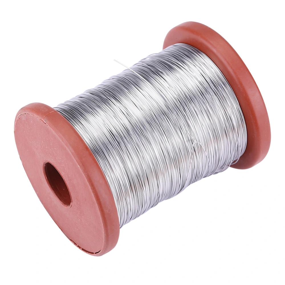 1 Roll 500g Stainless Steel/Iron Wire for Beekeeping Beehive Frames Tool (Stainless Steel Wire)