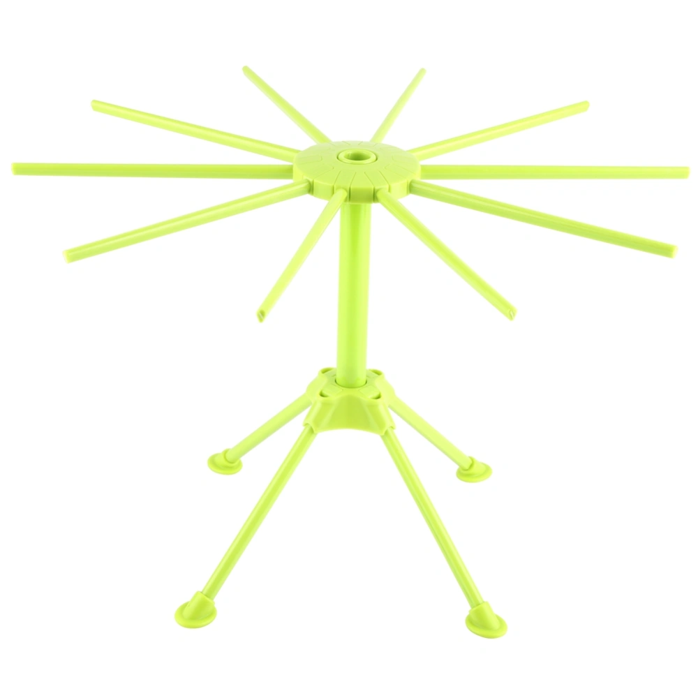 Noodle Spaghetti Pasta Drying Rack Stand Dryer Foldable Kitchen Tool (Green)