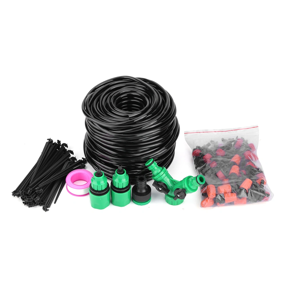 40M Micro Water Irrigation System Garden Greenhouse Plants Watering Hose Kit