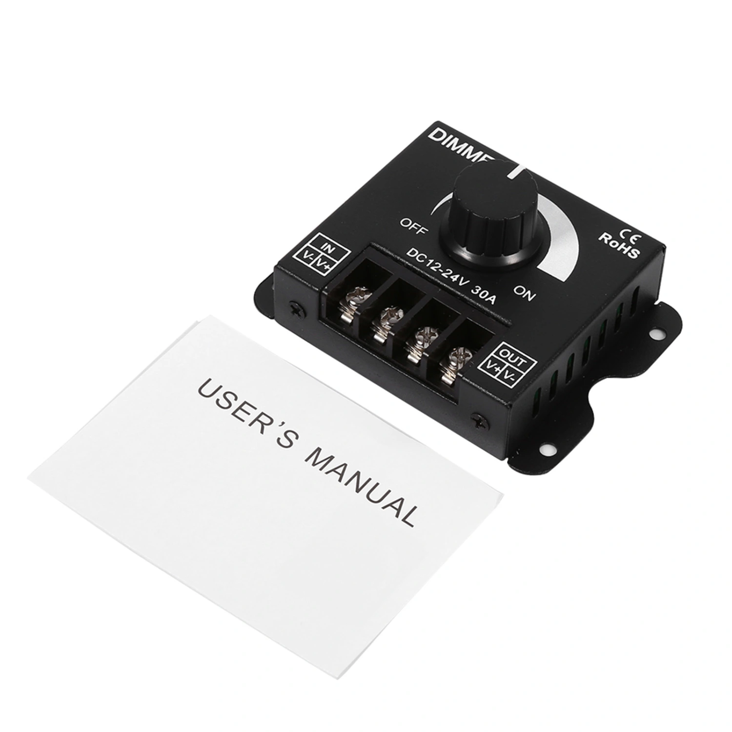 12V-24V 30A Led Switch Dimmer Controller Manual Operation for Strip Light Single Color