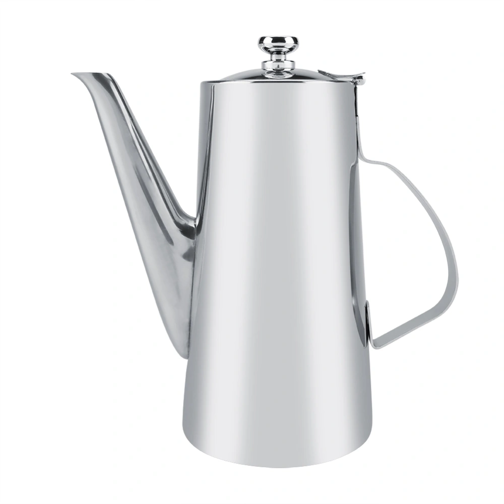 2L Thickened Stainless Steel Teapot Elegant Tea Coffee Water Kettle for Home Restaurant #2