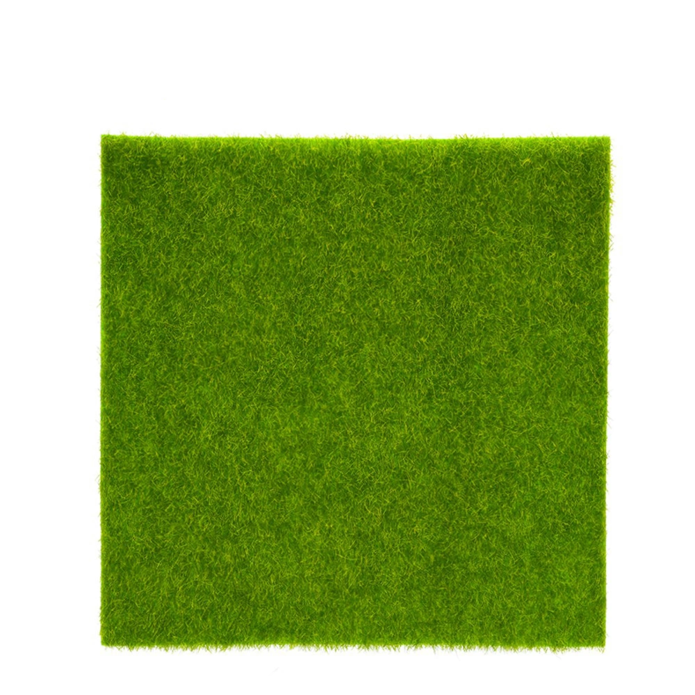 Artificial Turf Lawn Grass Plants For Miniature Dollhouse Landscaping Decoration(30 x 30cm)