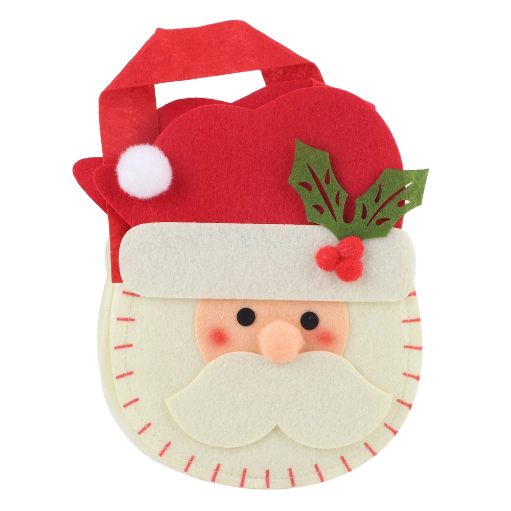 Lovely Santa Christmas Candy Handbag Gift Bag Xmas Christmas Kids Decor Santa Claus