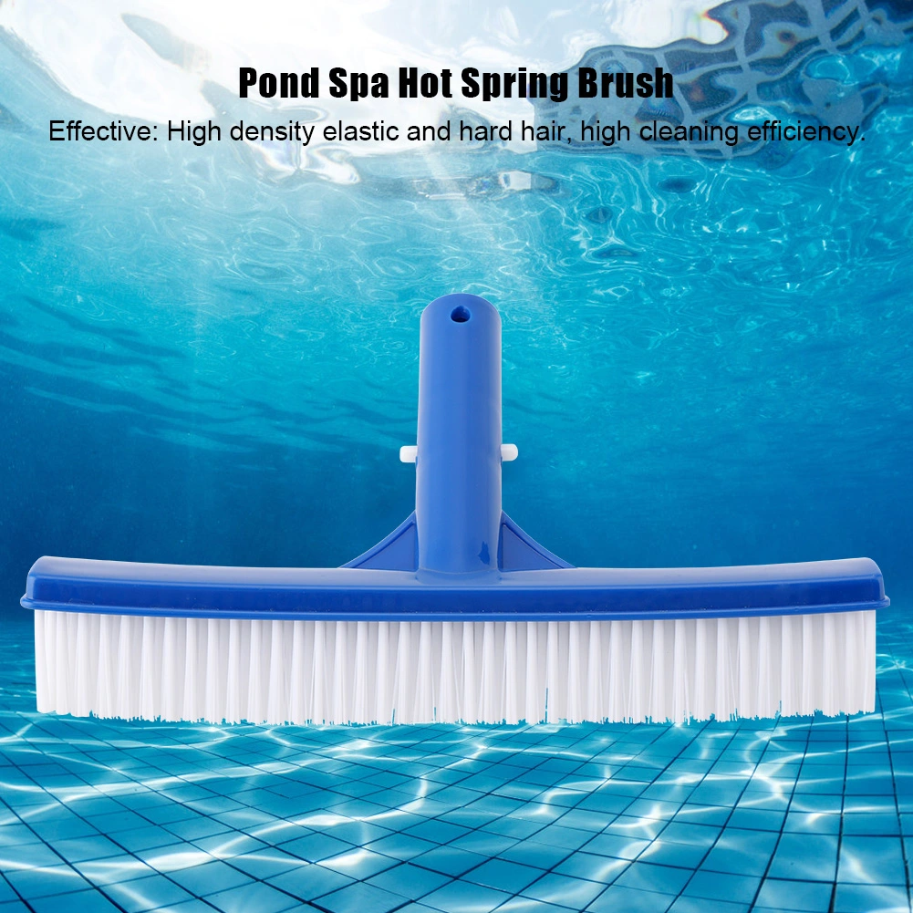 10in Plastic Swimming Pool Brush Cleaning Dirt Moss Pond Spa Hot Spring Tools Supplies