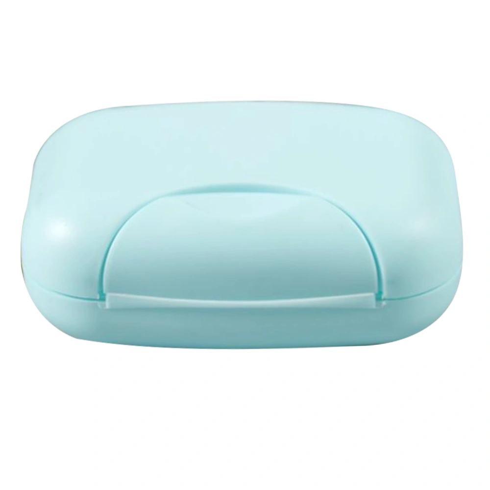 Travel Soap Container Waterproof Portable Bar Soap Case Holder Leakproof Soap Box for Home Hotel Blue