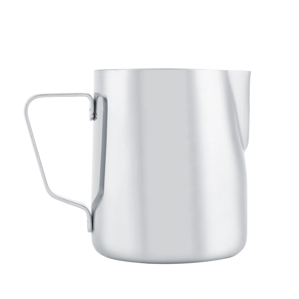 Stainless Steel Milk Frothing Pitcher Espresso Coffee Cup Mug with Measurement (New 350ml)