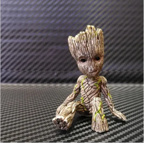 Action Figure Groot Guardians of the Galaxy Dancing Mini Sitting Groot