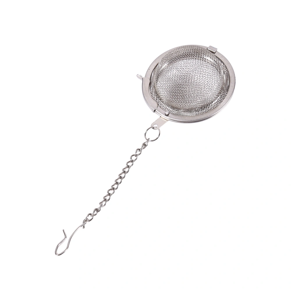 Stainless Steel Loose Tea Infuser Leaf Strainer Filter Diffuser Herbal Spice Net ball 4.5cm