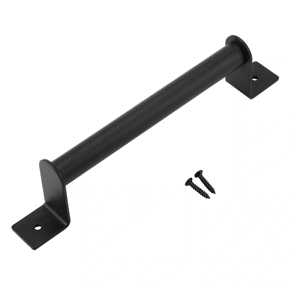 Black Heavy Duty Carbon Steel Pull Handle for Sliding Barn Door Closet Wooden Gate Hardware