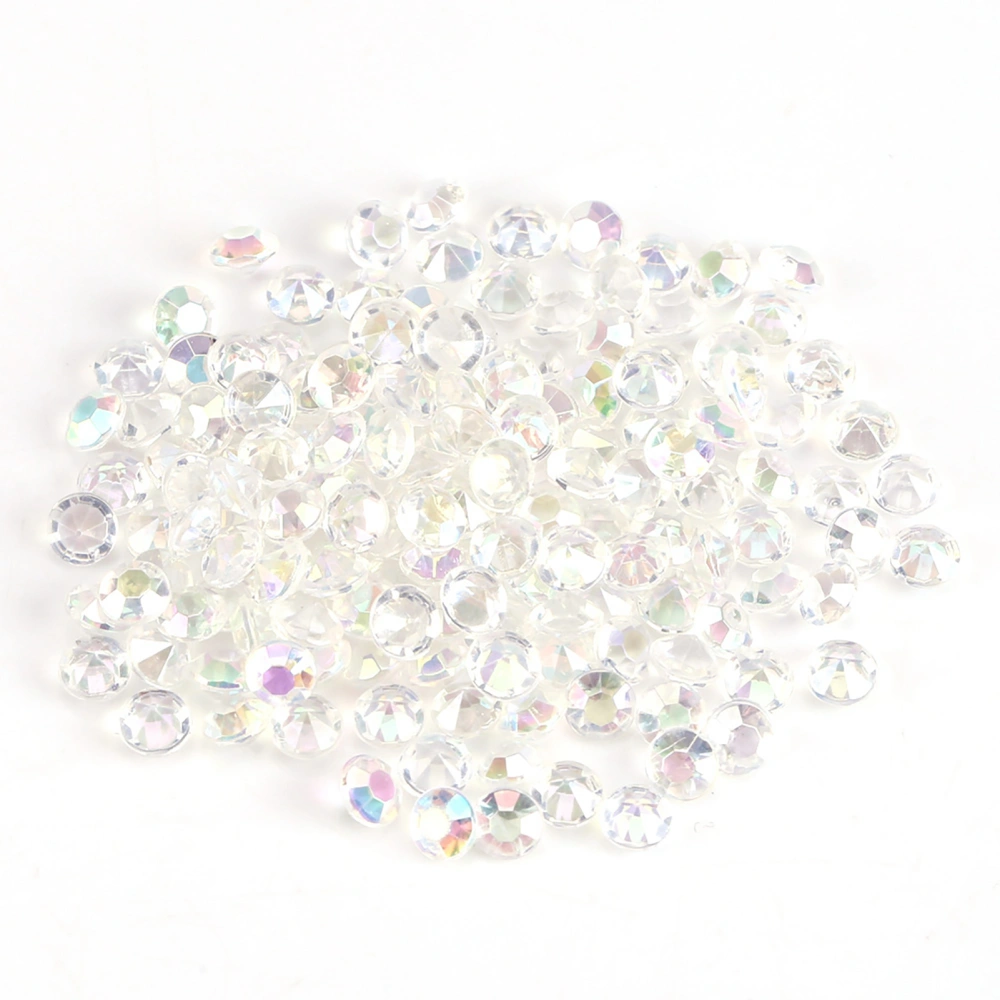 1000Pcs/Bag 4mm Clear Acrylic Beads Vase Filler Wedding Party Decor DIY Accessories Colorful