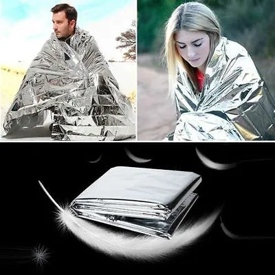 Emergency Blanket Solar Insulating Foil Thermal Heat Survival Rescue Blanket