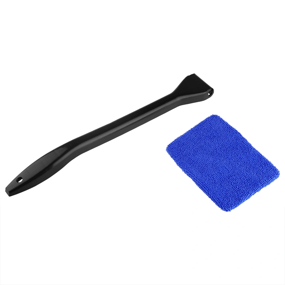 Car Windshield Cleaning Brush Automobile Window Dust Dirt Removal Tool Easy to Use Blue