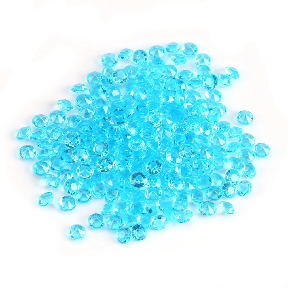 1000Pcs/Bag 4mm Clear Acrylic Beads Vase Filler Wedding Party Decor DIY Accessories Blue