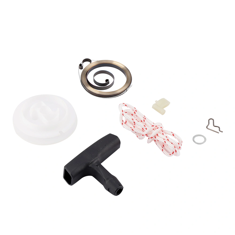 Pull Lawnmower Part Replacement Kit Starter Handle Pulley Rope Springs for 029 039 MS290 MS390
