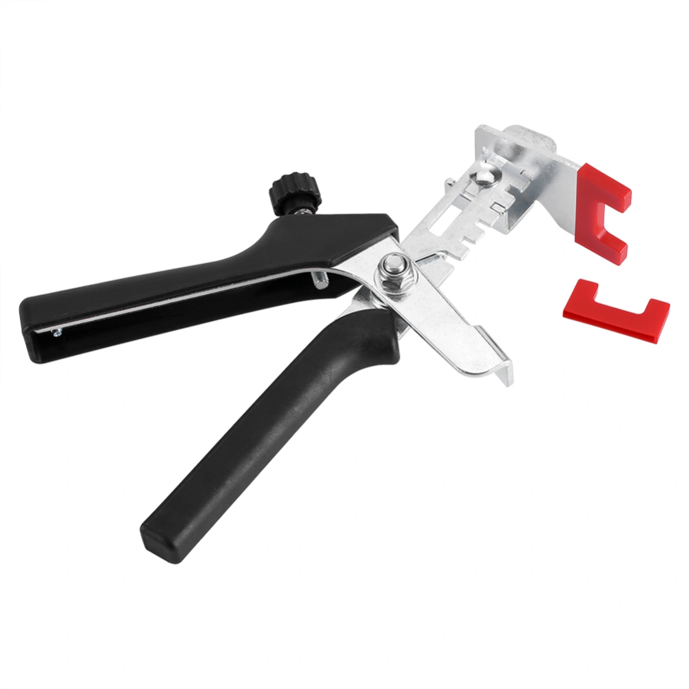 1pc Floor Pliers Tiling Locator Tile Leveling System Ceramic Tiles Installation Tool(Black)