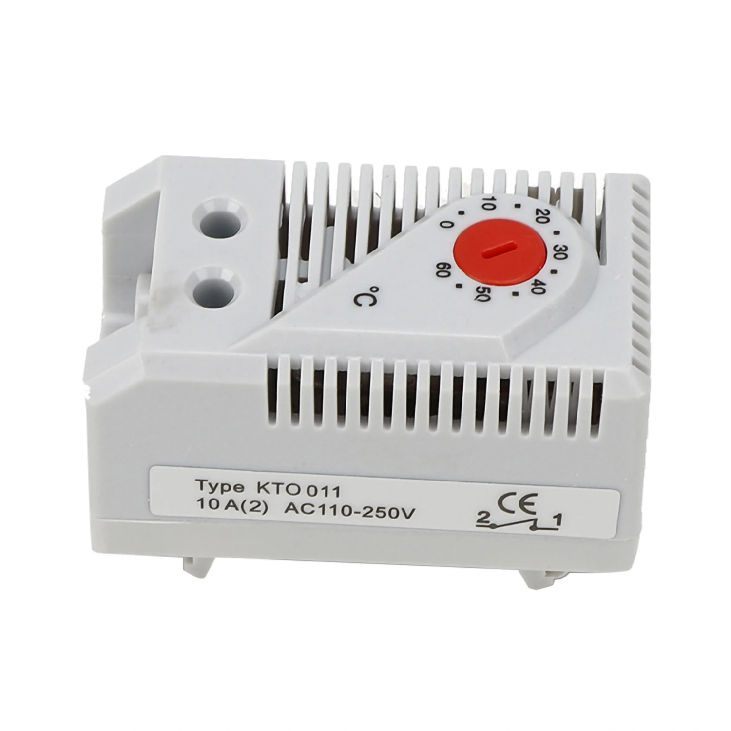 1Pc 0-60℃ Adjustable Compact Electric Mechanical Thermostat Temperature Controller Switch New