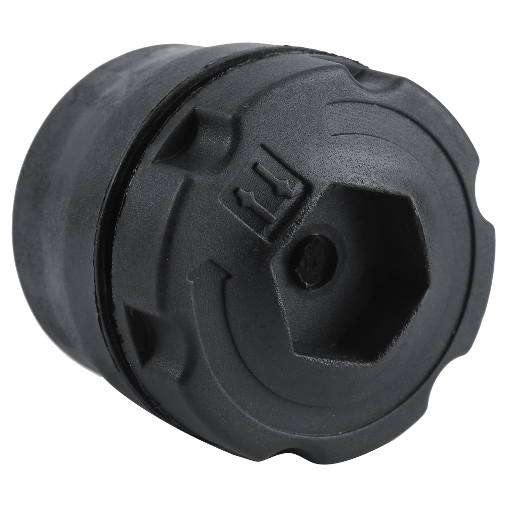 Plastic Strimmer Head Trimmer Heads String Set for Gasoline Grass Brush Cutter Black