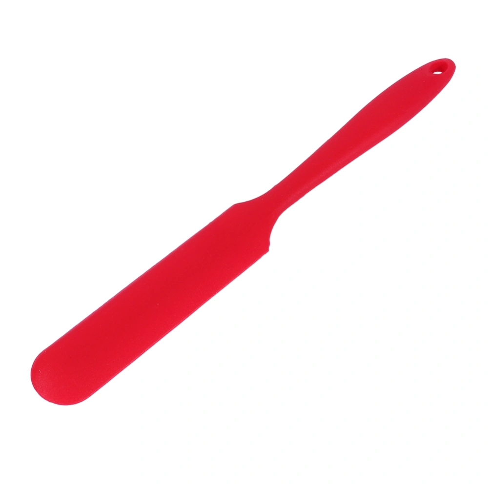 Cake Cream Butter Spatula Mixing Batter Scraper Brush Silicone Baking Cook Tool Red