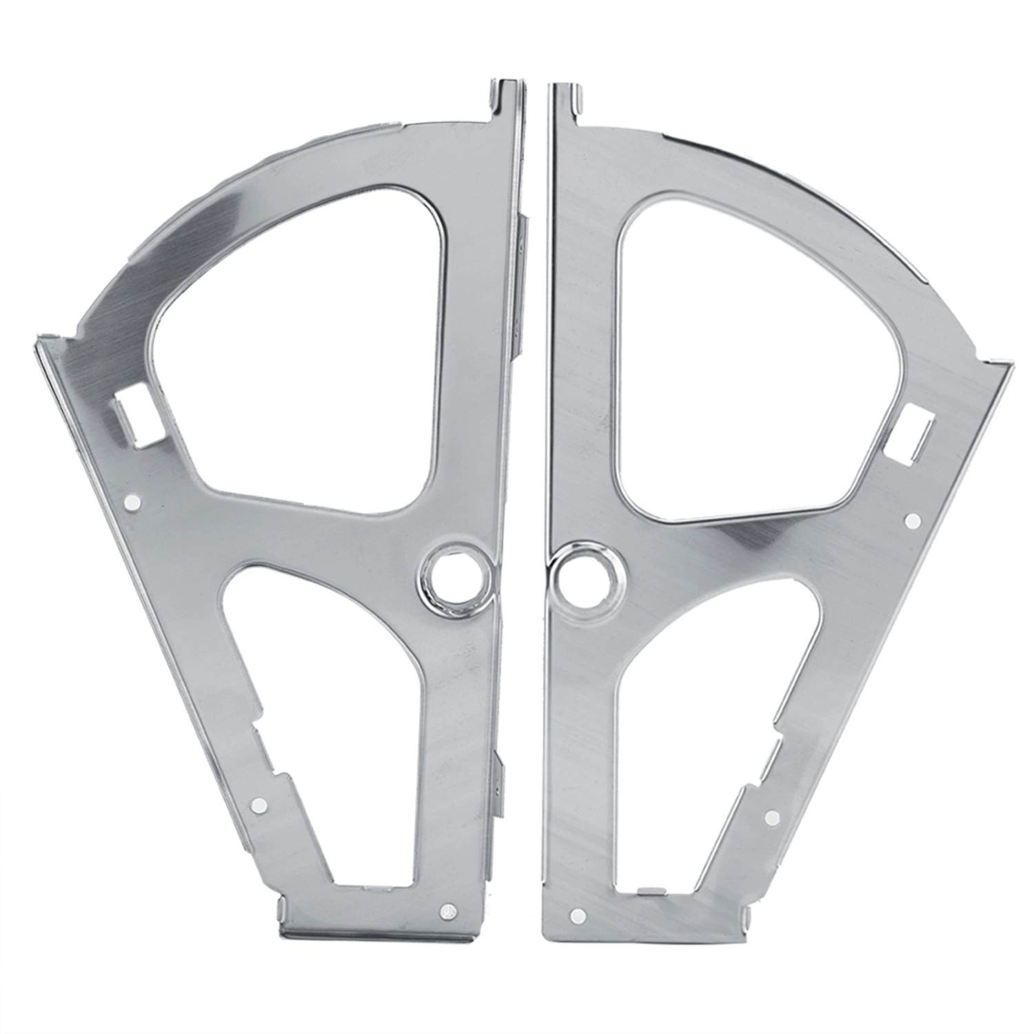 2Pcs Stainless Steel Shoes Drawer Cabinet Hinges Turing Rack Replacement Fittings(1 Layer)