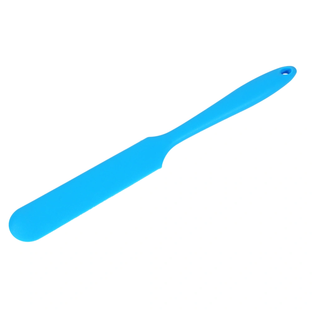 Cake Cream Butter Spatula Mixing Batter Scraper Brush Silicone Baking Cook Tool Blue