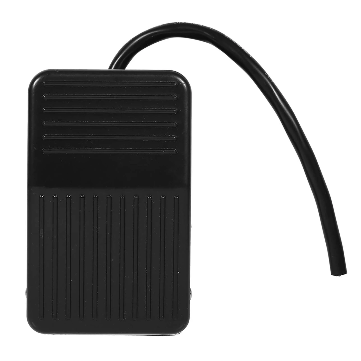 220V / 380V Electrical Power Plastic Foot Pedal Switch On Off Control Black Color 10cm Cord