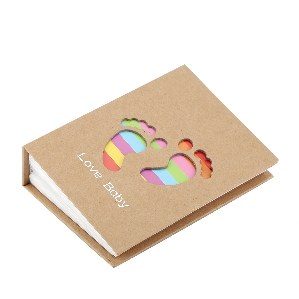 Photo Album Picture Holder Storage for Holiday Travel Graduation Photograph(Foot)