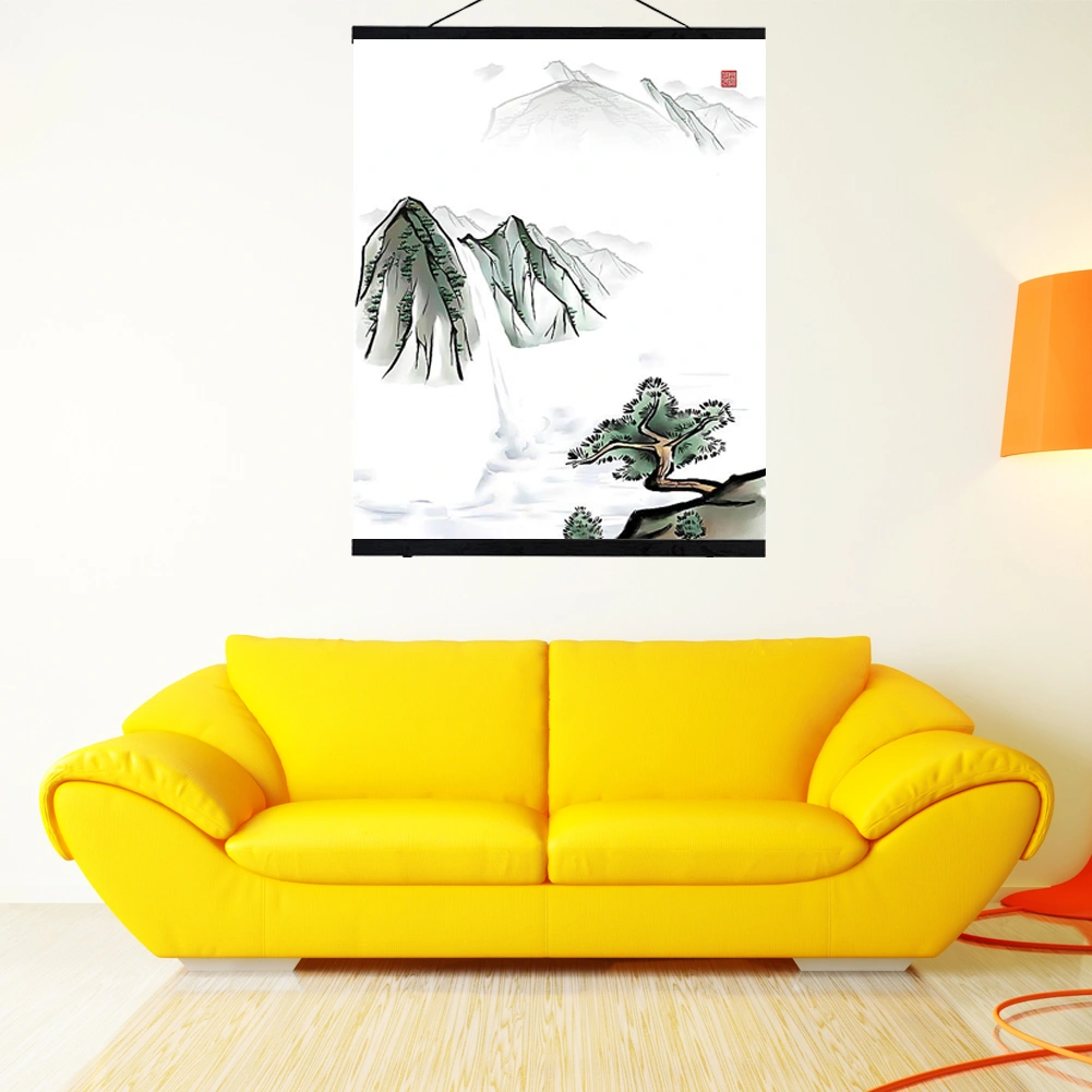 Modern Magnetic Sawdust Photo Picture Frame DIY Poster Scroll Prints Artwork Hanger (21cm)