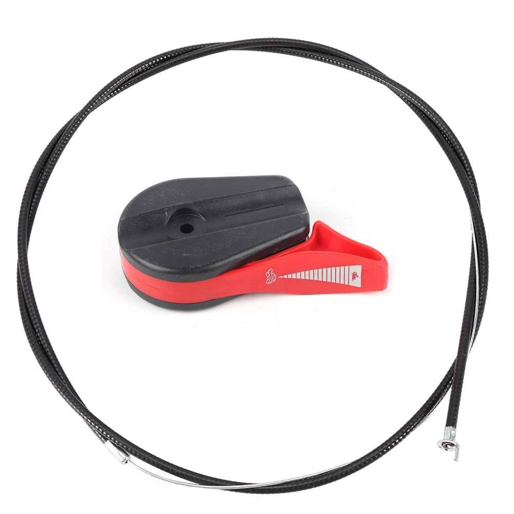 59' Throttle Cable Switch Control Replacement Kit For Garden Lawnmowers (Red)