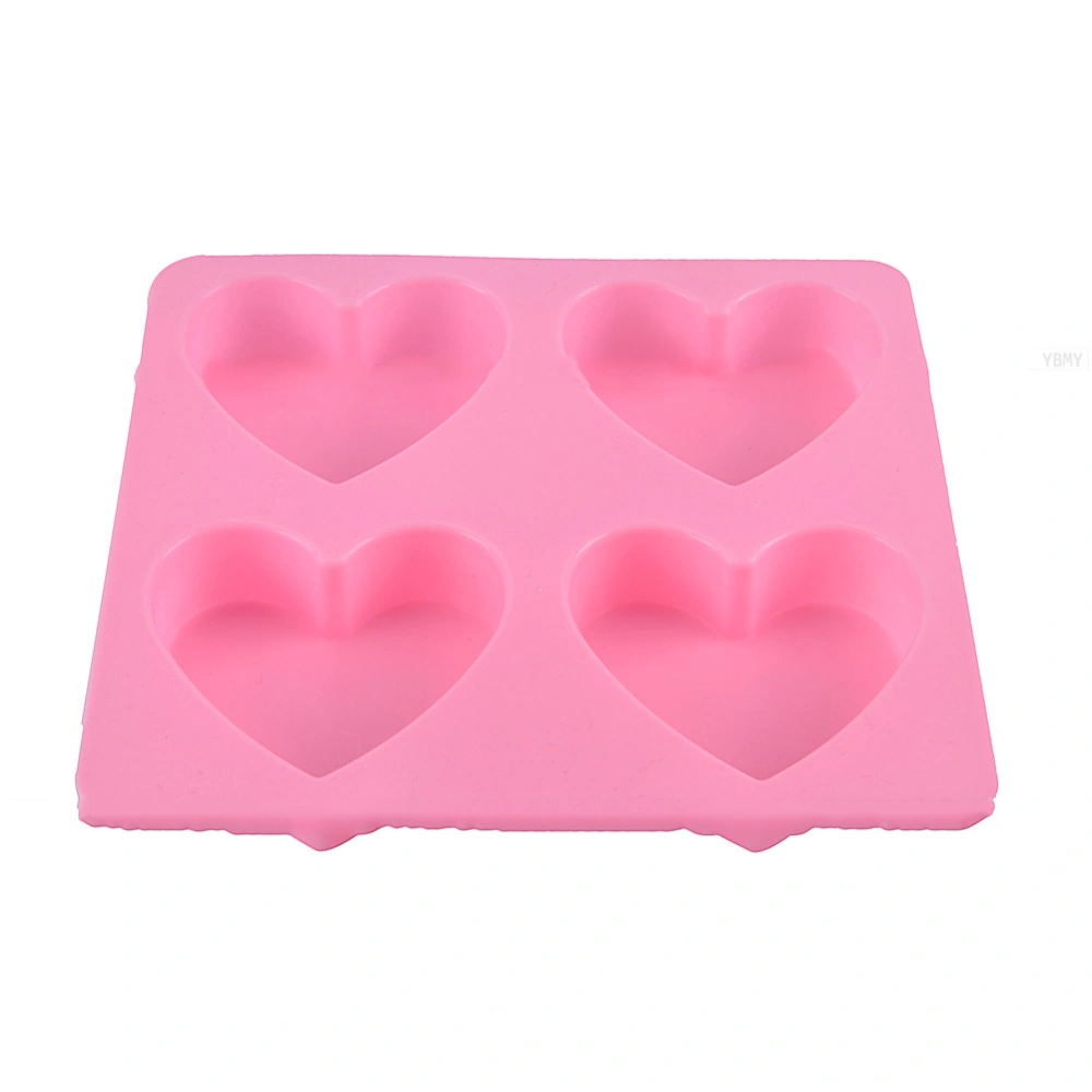 Heart shaped Silicone Fondant Mold Cake Decor Chocolate Baking Soap Ice Mould