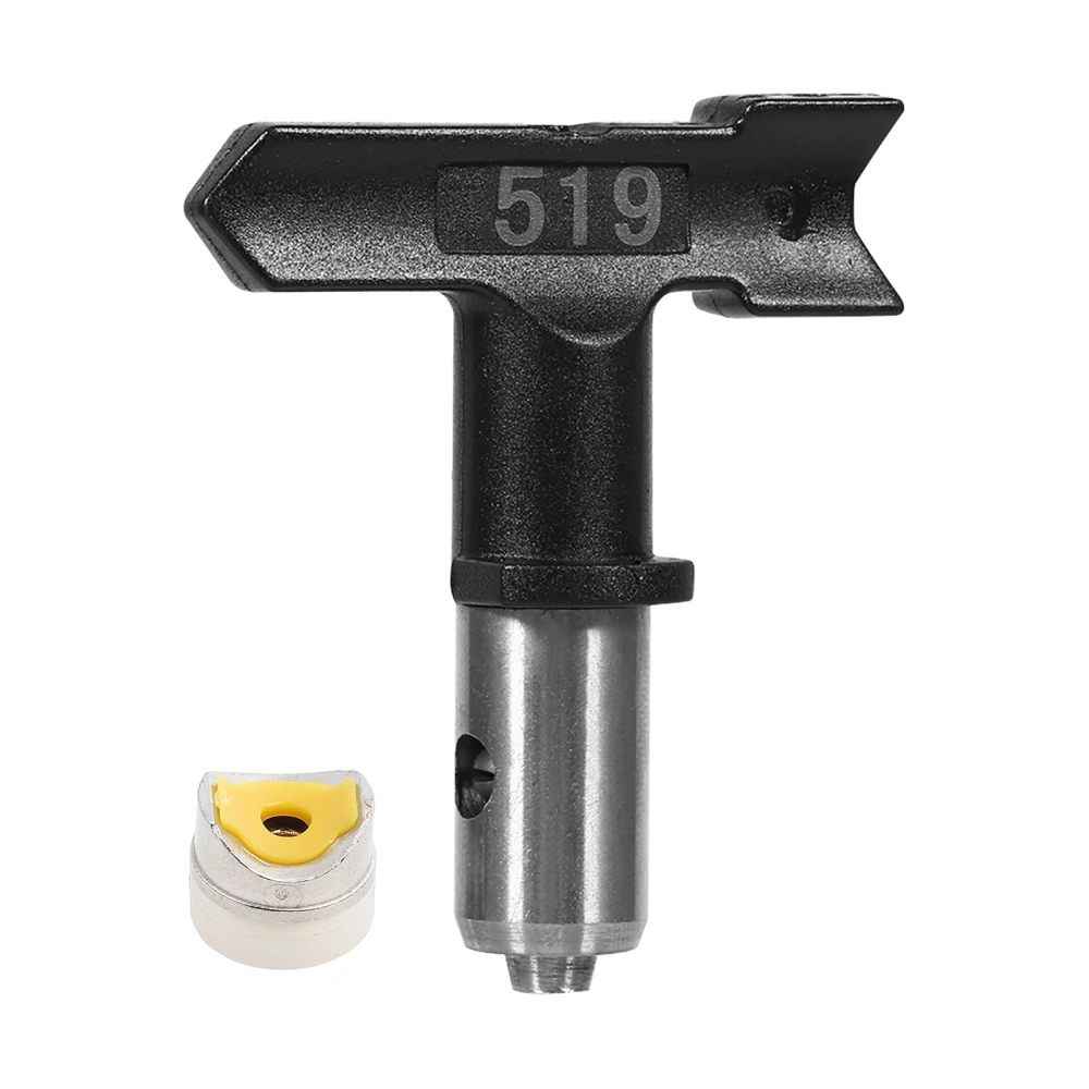 Reversible Tungsten Steel Airless Paint Spray Gun Tip Nozzle Accessoies Useful Tool 519#