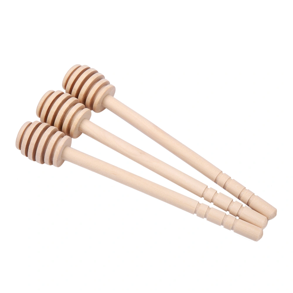 24Pcs Wood Honey Dripper Stirring Rod Jam Syrup Drizzler Stick Server Kitchen Tools Gadgets(#2)