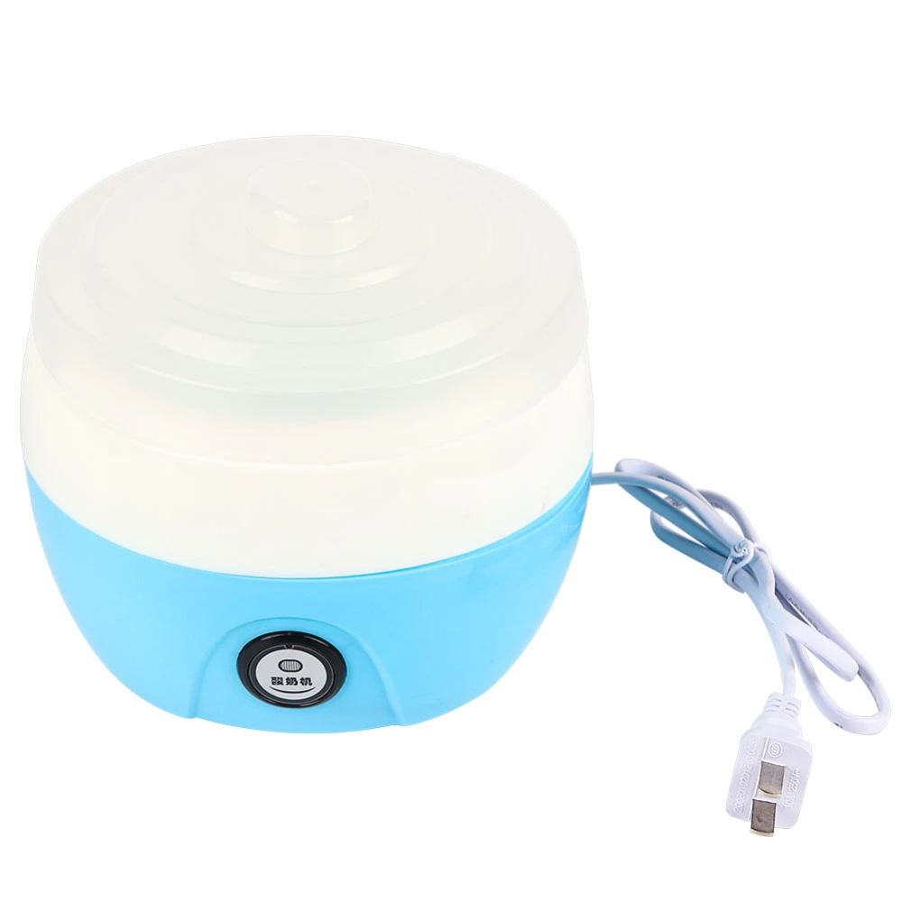 220V 1L Electric Automatic Yogurt Maker Machine Yoghurt DIY Tool Plastic Container CN Plug (Blue)