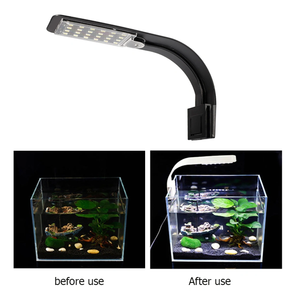 10W Ultrathin LED Aquarium Light Highlight Aquarium Lamp with Clip