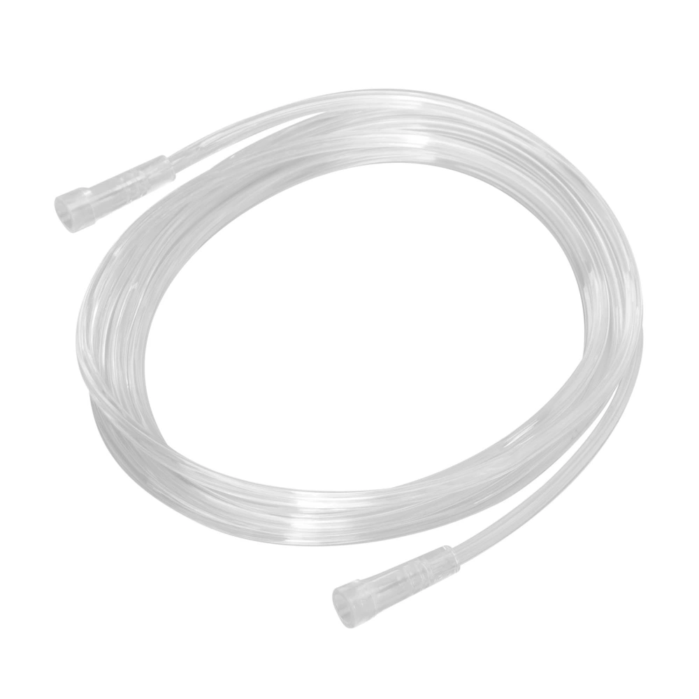 2 Pcs Oxygen Tubing 2 Meters Length Good Toughness Tear Resistant Safe Clear Oxygen Hose for Home Hospital