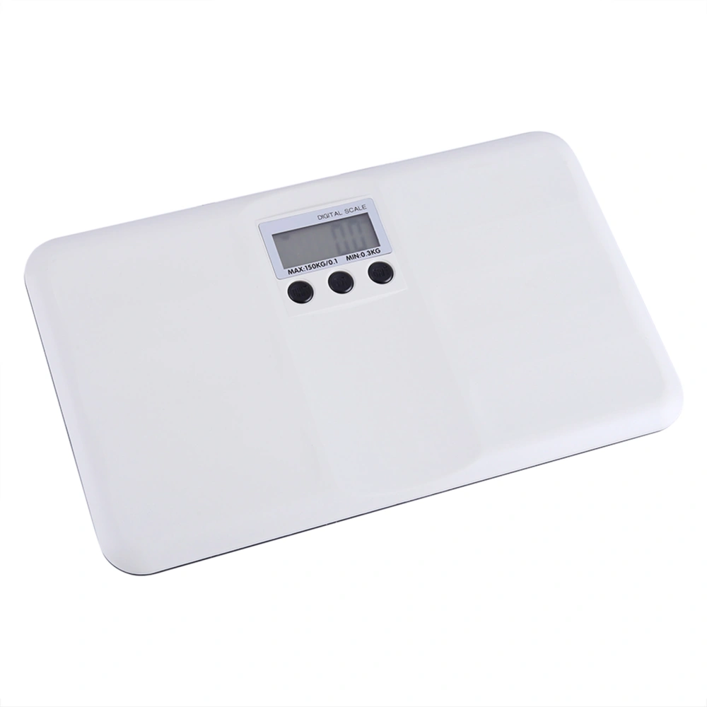 LCD Digital Electronic On/Tare Function Low Battery/Lock Alarm Mini Baby Pet Body Weighting Scale