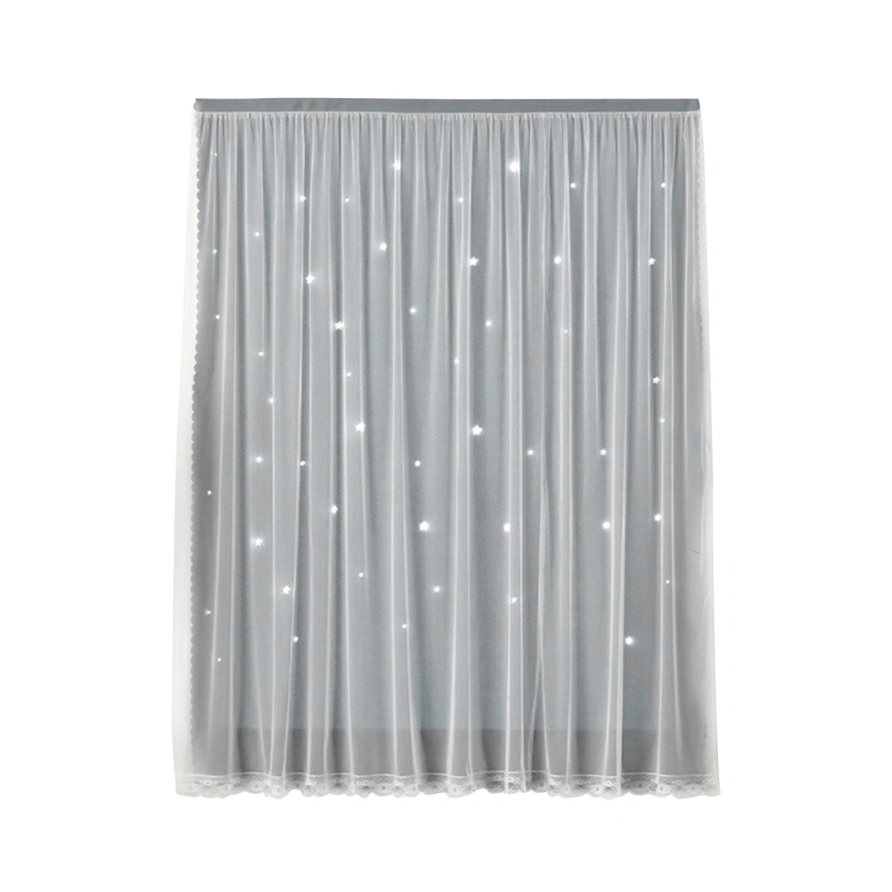 1x1.5m Self Adhesive Portable Blackout Curtains Easy to Install Bedroom Window