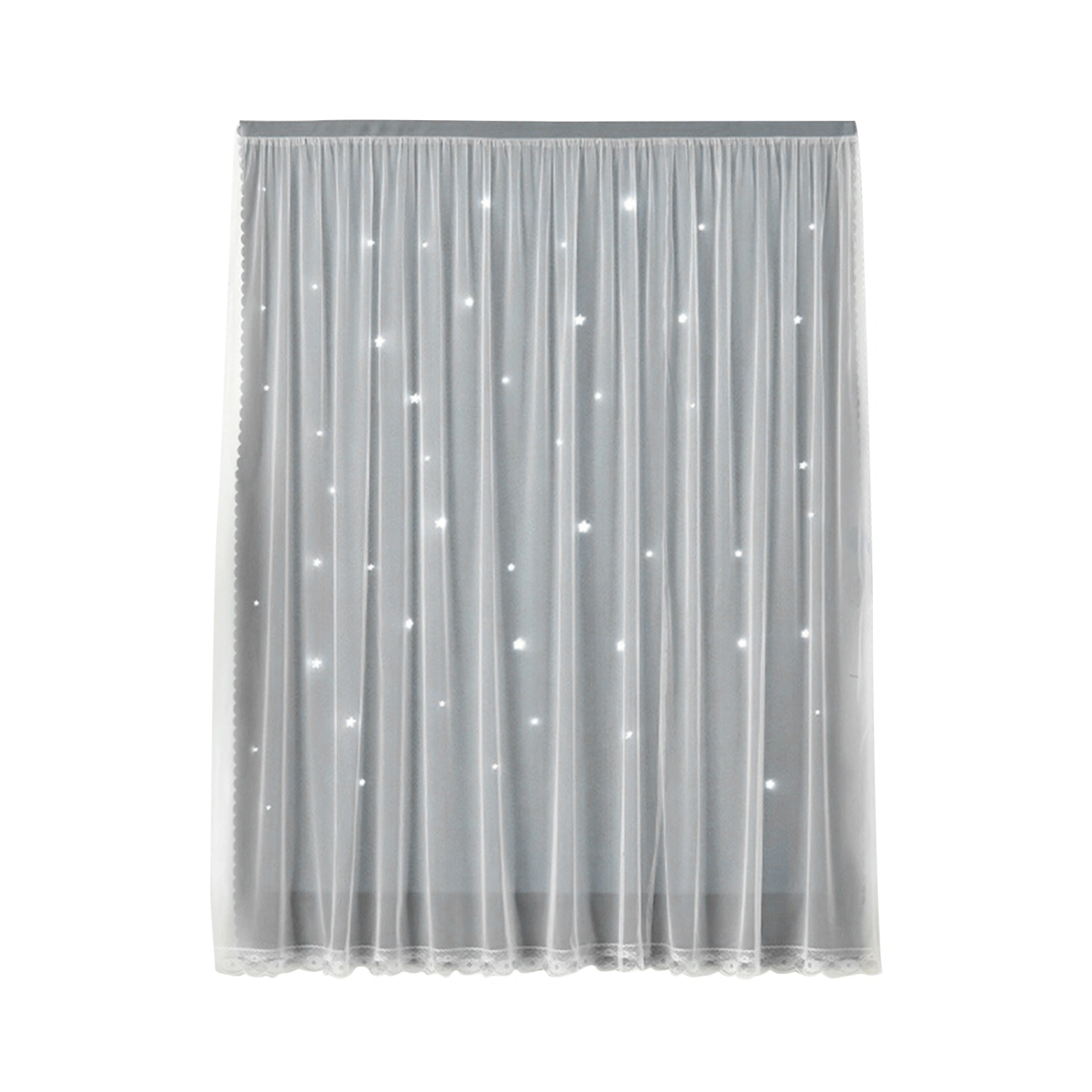 1x1.5m Self Adhesive Portable Blackout Curtains Easy to Install Bedroom Window