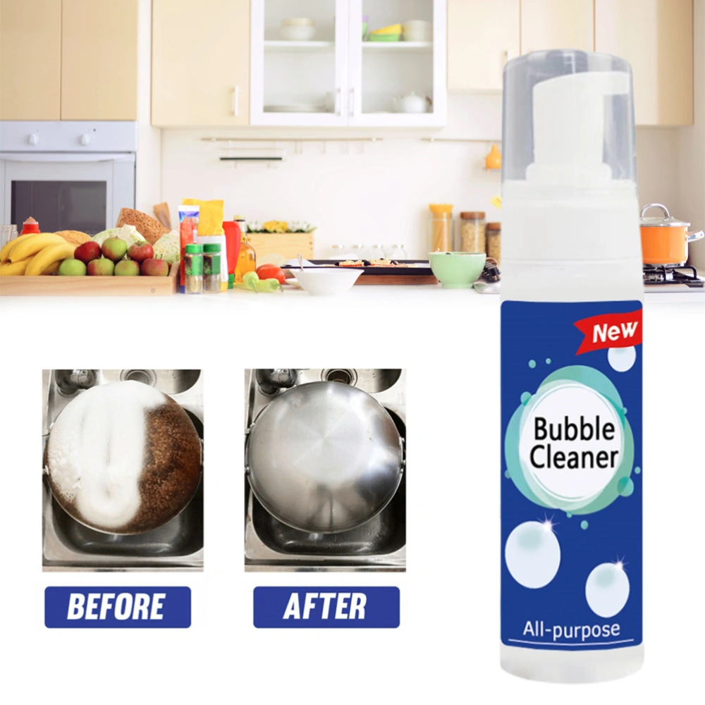 Cleaning Bubble Spray Kitchen Grease Cleaner Multifunctional Rust Remover Mousse Cleaner