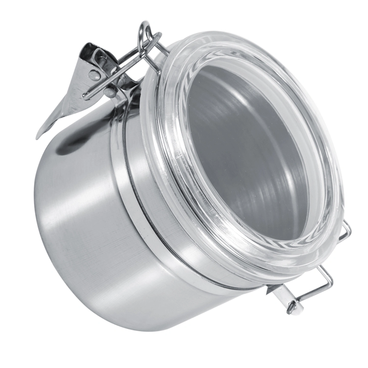Stainless Steel Kitchen Food Storage Container Bottle Sugar Tea Coffee Beans Canister (S)